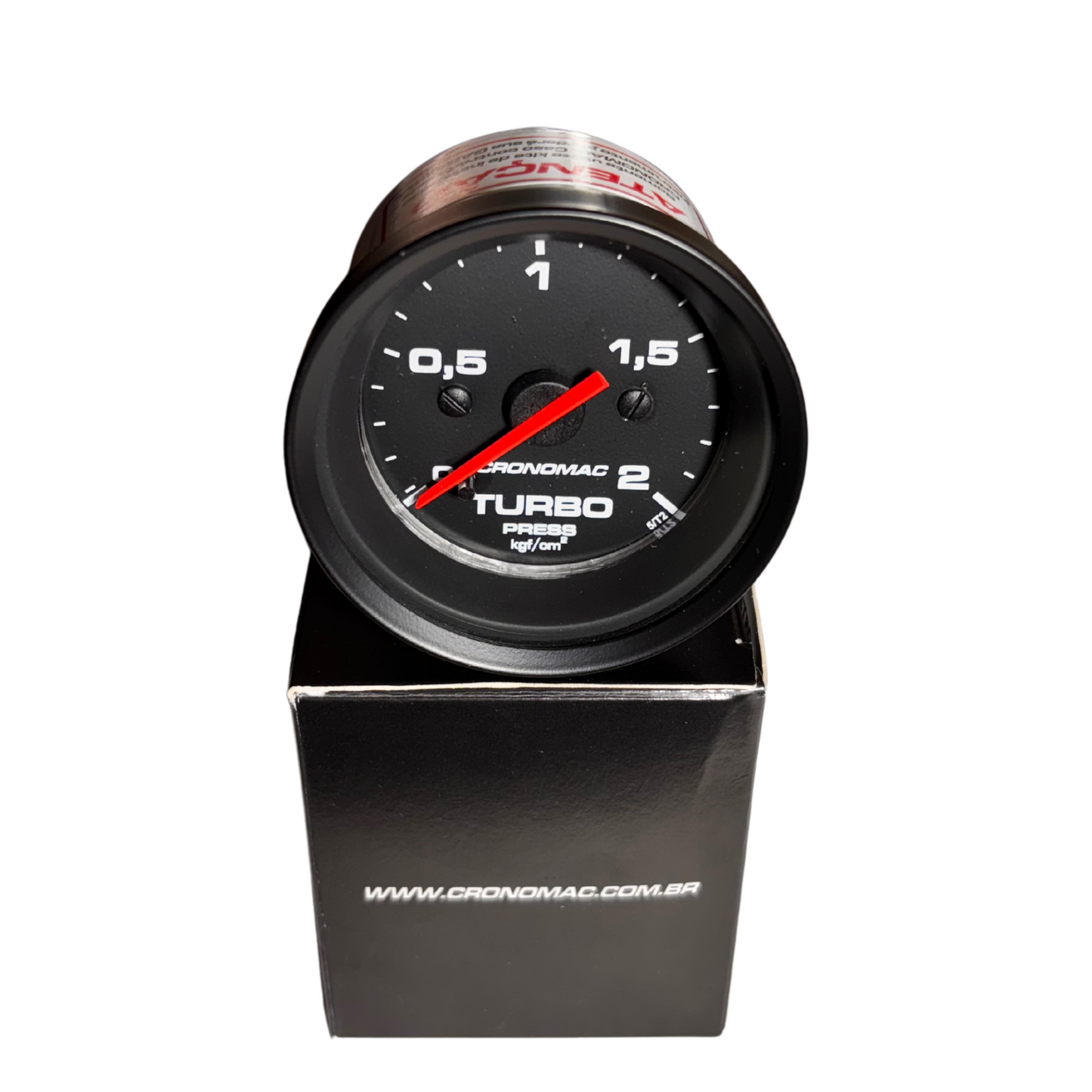 Manômetro Pressão Turbo c/ Kit de Instalação COMPLETO