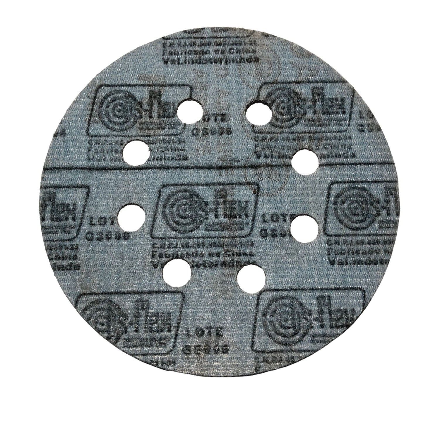 Disco Lixa Velcro 125mm Grão 60- DISFLEX