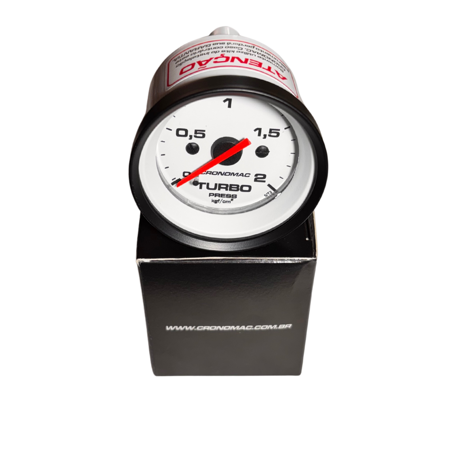 Manômetro Pressão Turbo c/ Kit de Instalação COMPLETO