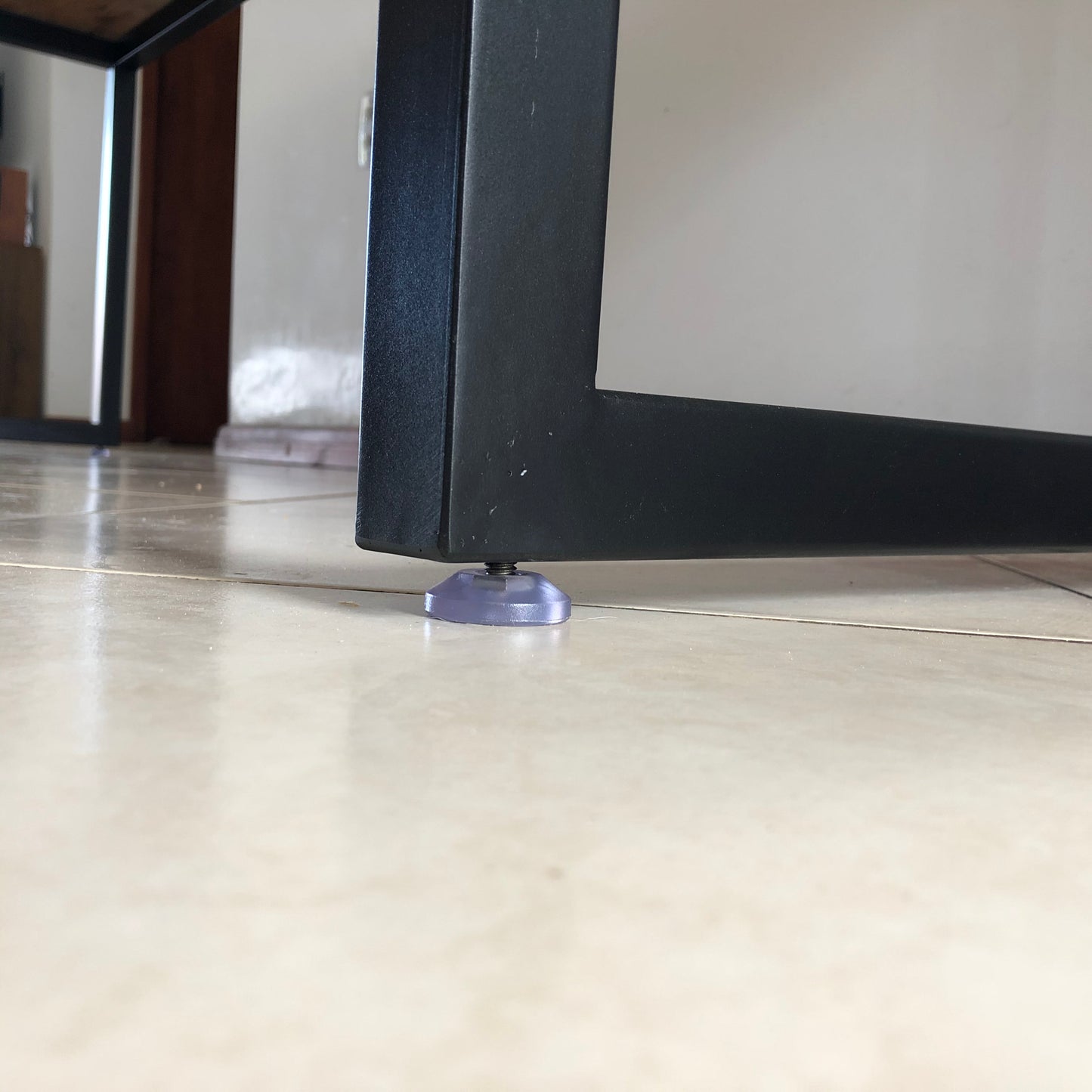 Pézinho Redondo Transparente para Móveis (Mesas e Bancos)