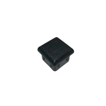 Tampa de Plástico Tubo Metalon 25x25 (Pézinho Móveis)