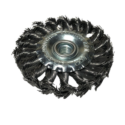 Escova de Aço Circular Trançada para Esmerilhadeira 115mm