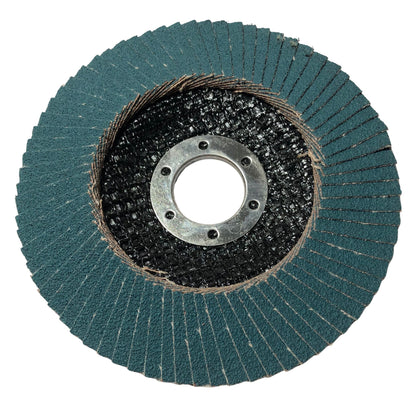 Disco De Lixa Flap DISFLEX 115mm Grão 80 - OXIDO de ZIRCONIA