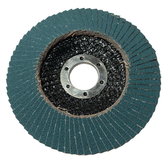 Disco De Lixa Flap DISFLEX 115mm Grão 80 - OXIDO de ZIRCONIA