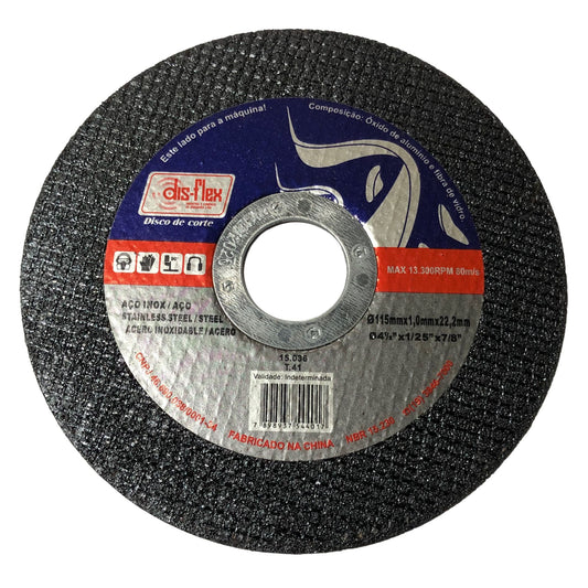Disco de Corte Disflex OURO - 115mm diametro x 1mm Espessura