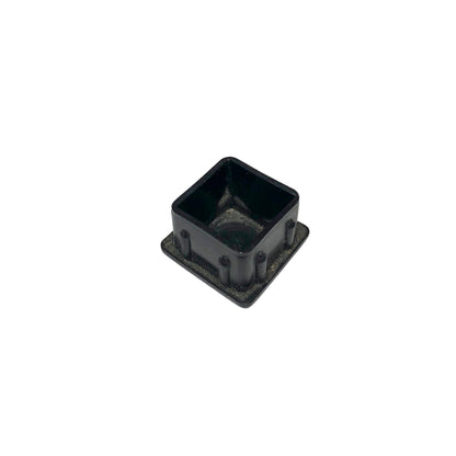 Tampa de Plástico Tubo Metalon 25x25 (Pézinho Móveis)